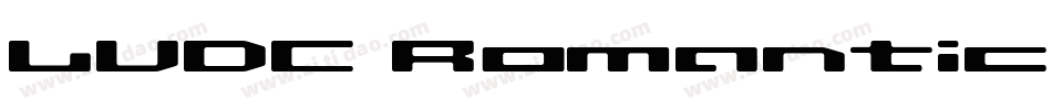 LVDC Romantic9字体转换
